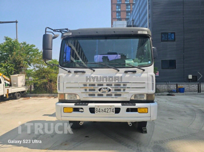 현대 살수차 슈퍼트럭 스텐탱크 14,400L 수동 1