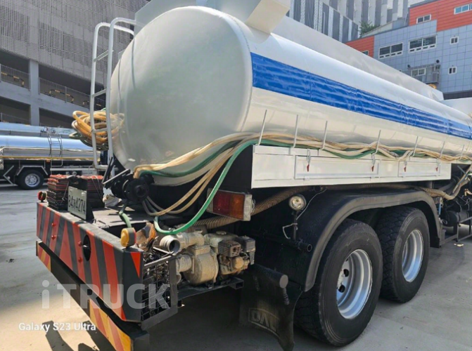 현대 살수차 슈퍼트럭 스텐탱크 14,400L 수동 3