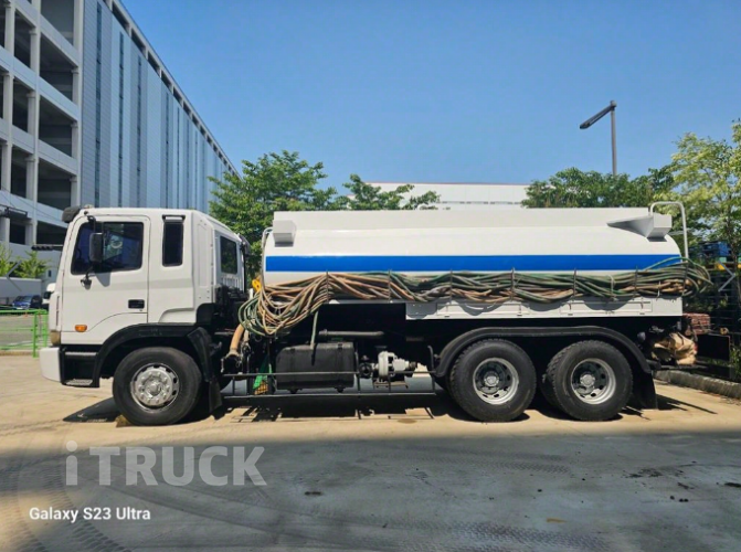 현대 살수차 슈퍼트럭 스텐탱크 14,400L 수동 7