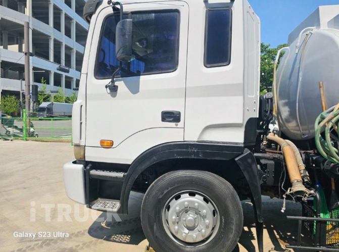 현대 살수차 슈퍼트럭 스텐탱크 14,400L 수동 9