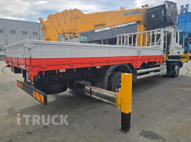 현대 카고크레인 수산중공업 메가트럭 5톤 3