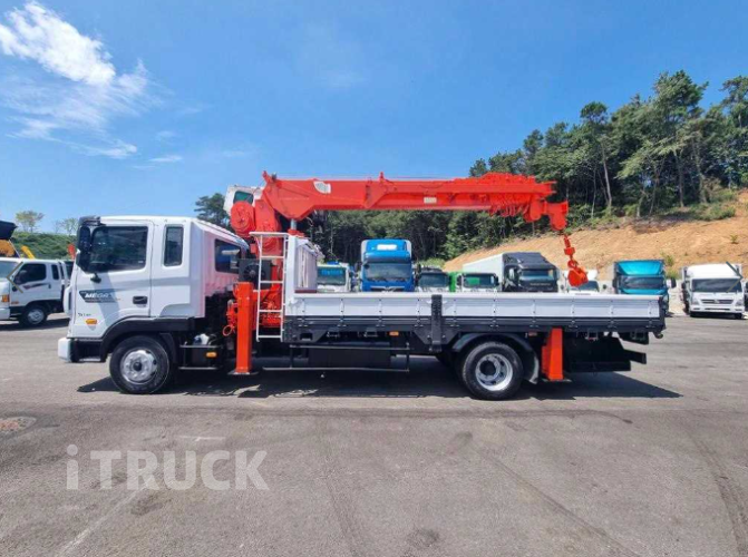 현대 카고크레인 광림 메가트럭 5톤 4