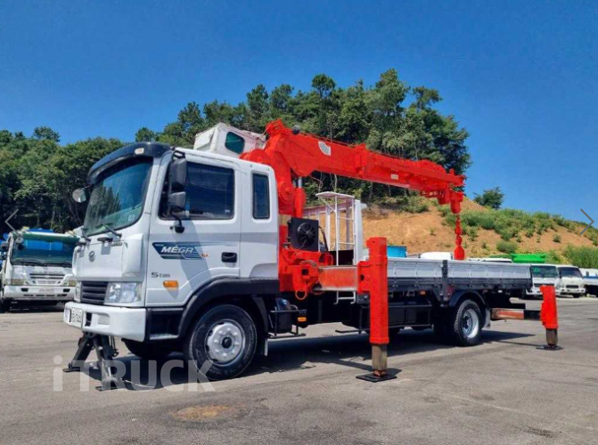 현대 카고크레인 광림 메가트럭 5톤 10