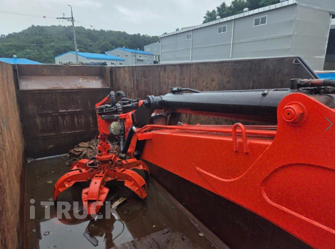 현대 메가트럭 집게차 280 5톤 수동 광림 7