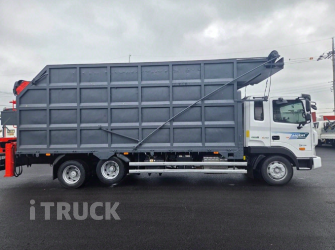 현대 메가트럭 집게차 280 5톤 수동 광림 3