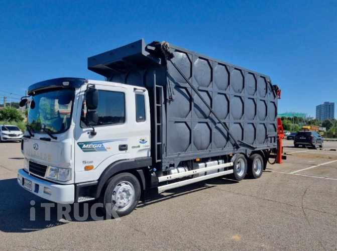 현대 메가트럭 집게차 280 5톤 수동 광림 0