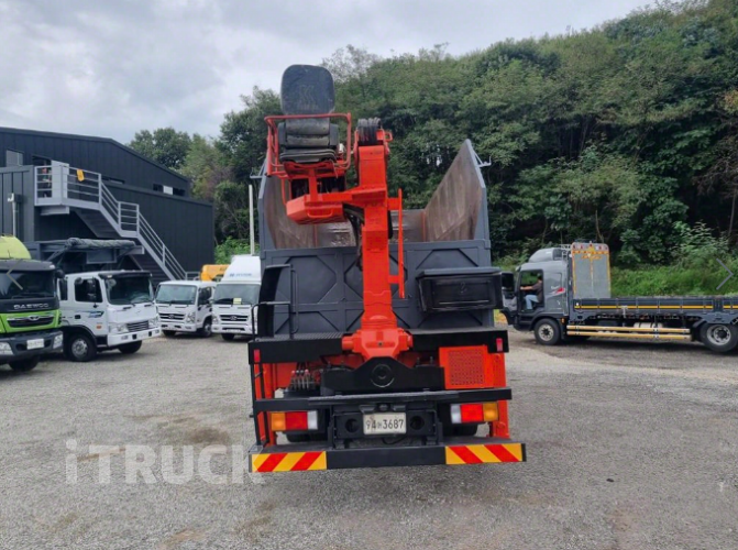 현대 메가트럭 집게차 280 5톤 수동 광림 5