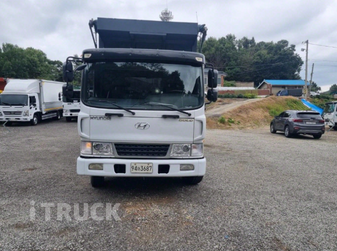 현대 메가트럭 집게차 280 5톤 수동 광림 1