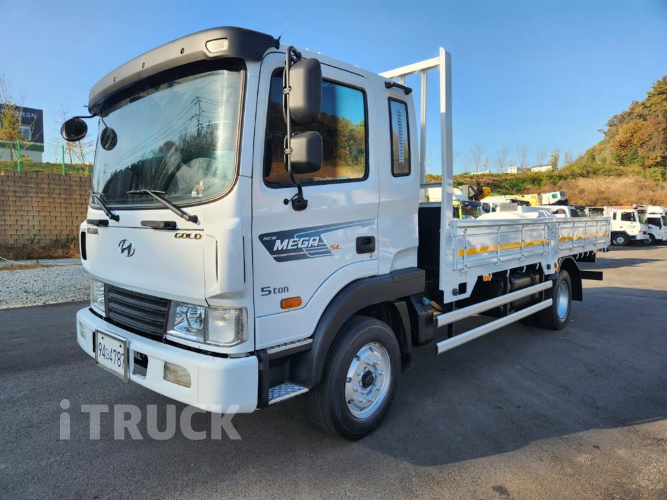 현대 메가트럭 280 단바리 카고 5톤 수동 0