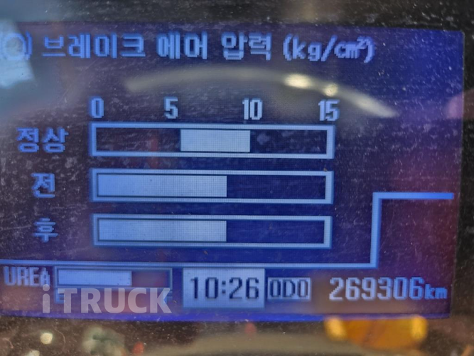 현대 메가트럭 280 단바리 카고 5톤 수동 8