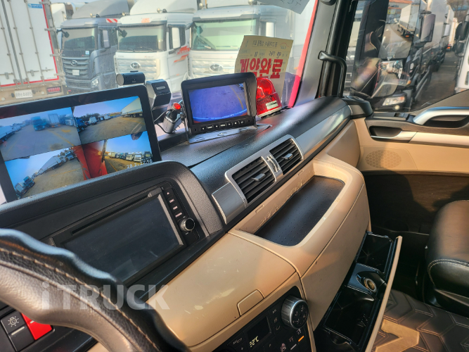 만 TGS 500 후축 상승윙바디 25톤 오토 리타더 12