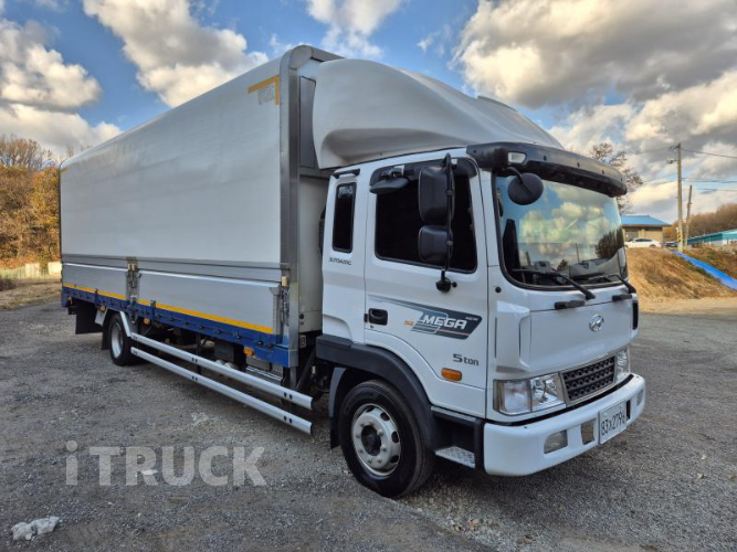 현대 메가트럭 280 단바리 윙바디 5톤 오토 2