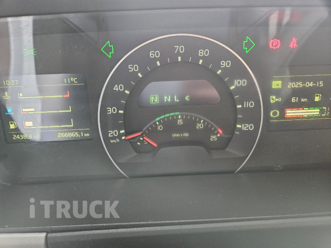 볼보 버큠로리 FM 철탱크 2,355L 오토 리타더 6