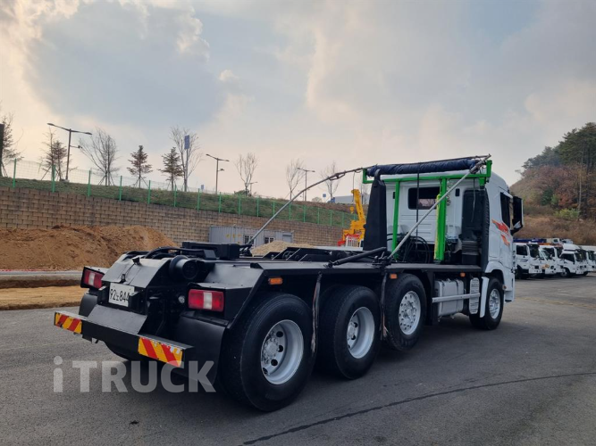 현대 엑시언트 집게차 440 24톤 오토 없음(순정) 2