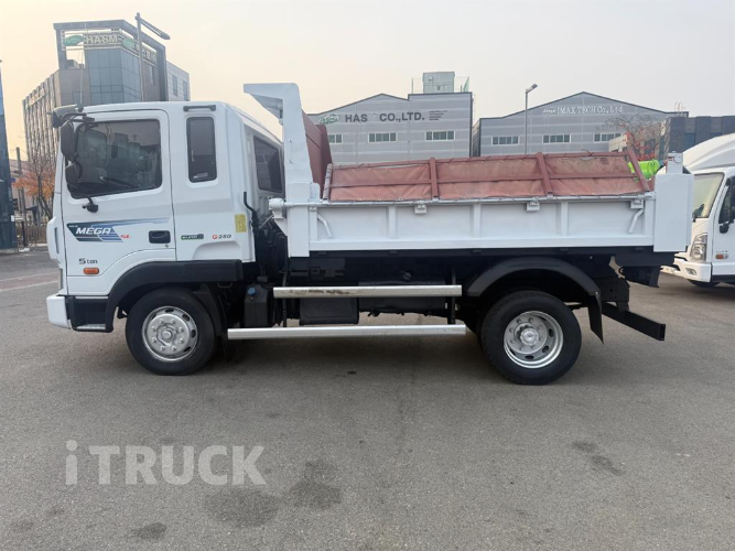 현대 메가트럭 280 중기(건설)덤프 4.5톤 수동 4