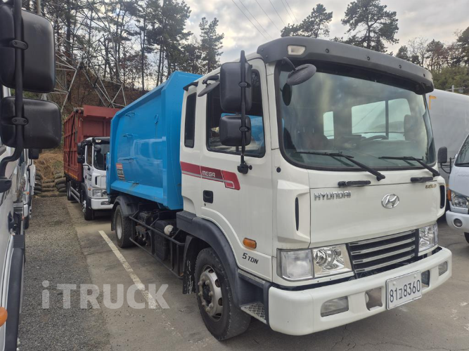 현대 압착진개 메가트럭 5톤 2