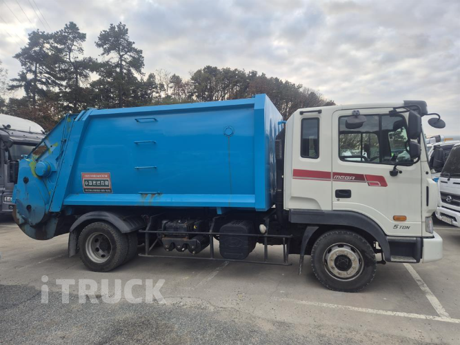 현대 압착진개 메가트럭 5톤 5