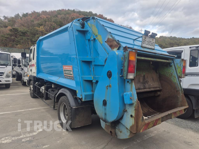 현대 압착진개 메가트럭 5톤 4