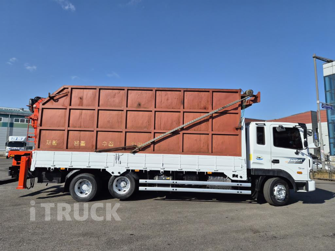 현대 메가트럭 집게차 280 5톤 수동 없음(순정) 4