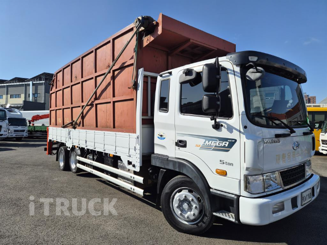 현대 메가트럭 집게차 280 5톤 수동 없음(순정) 2