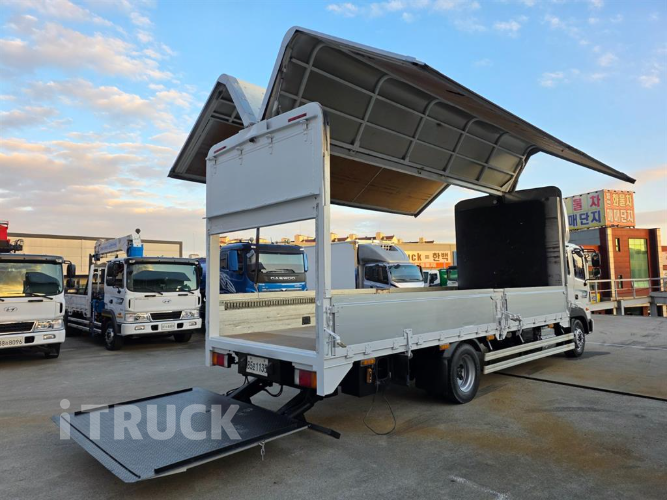 현대 메가트럭 280 단바리 윙바디 5톤 수동 10