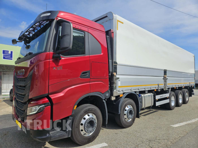 이베코 유로카고 570 후축 상승윙바디 25톤 오토 리타더