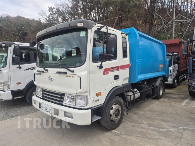 현대 압착진개 메가트럭 5톤 1