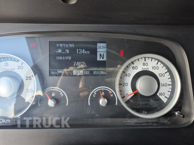 현대 메가트럭 280 단바리 윙바디 5톤 오토 16