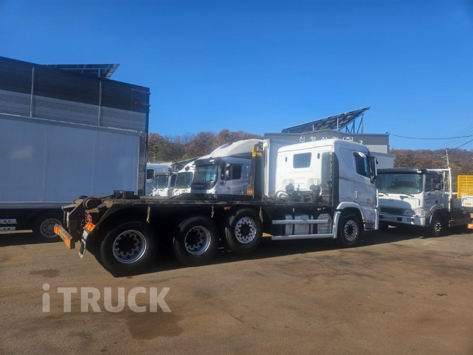 현대 엑시언트 암롤 540 24톤 오토 앞축 2