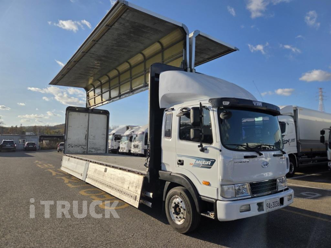 현대 메가트럭 280 후축 윙바디 4.5톤 수동 7