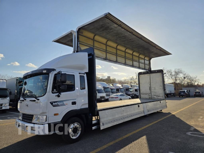 현대 메가트럭 280 후축 윙바디 4.5톤 수동 6