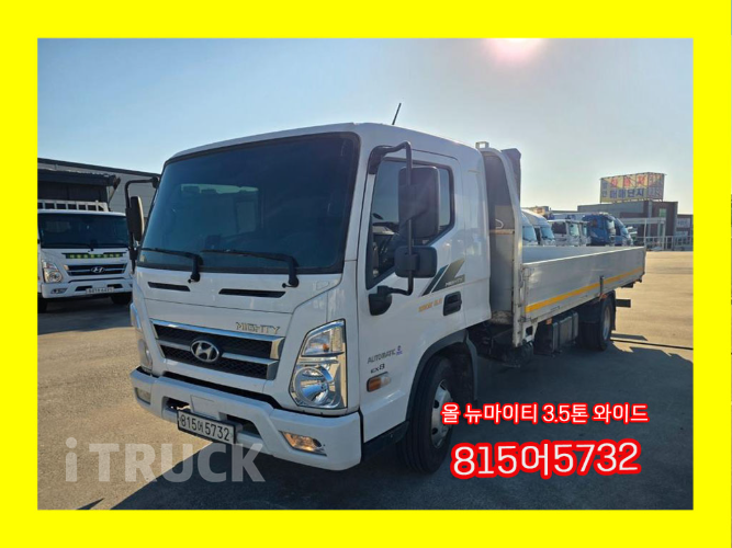 현대 올뉴마이티 3.5톤 광폭 카고 슈퍼캡 0