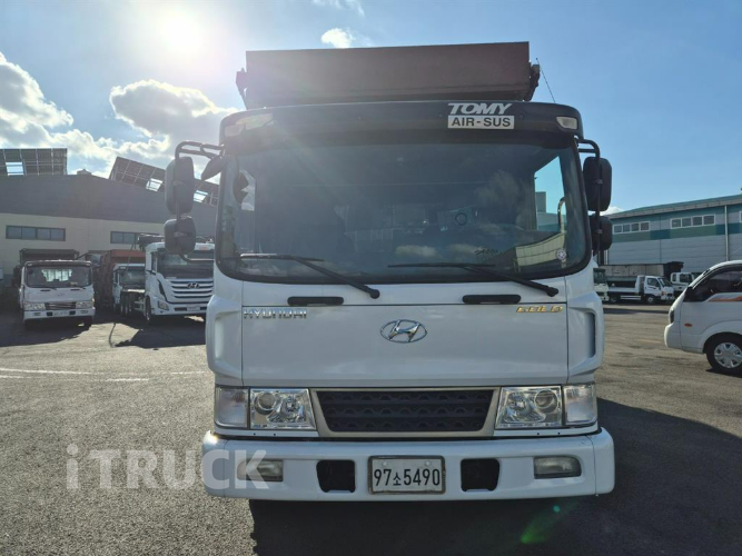 현대 메가트럭 집게차 280 5톤 수동 히아브 10000XG 1