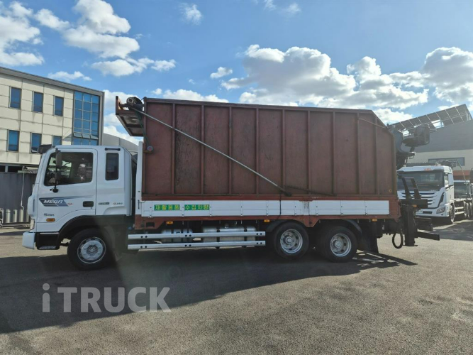 현대 메가트럭 집게차 280 5톤 수동 히아브 10000XG 5