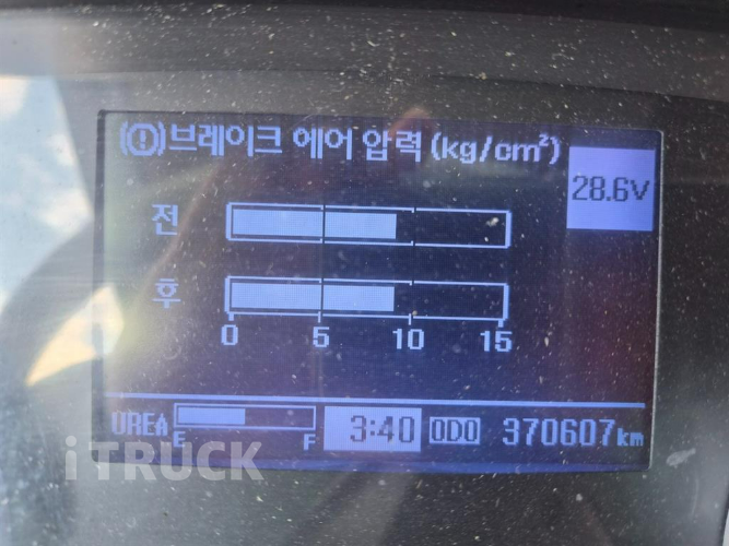 현대 메가트럭 집게차 280 5톤 수동 히아브 10000XG 15