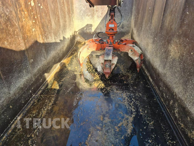 현대 메가트럭 집게차 280 5톤 수동 히아브 10000XG 10