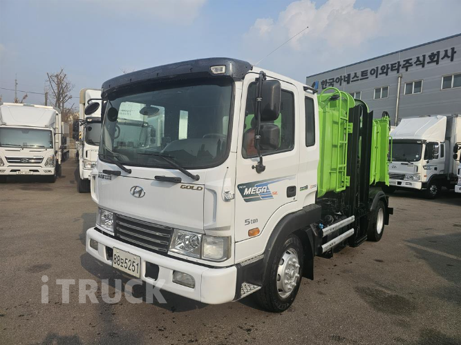 현대 음식물차 메가트럭 5톤 1