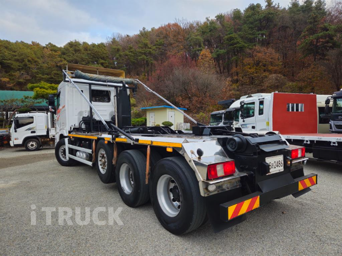 현대 엑시언트 암롤 540 22톤 오토 앞축 5