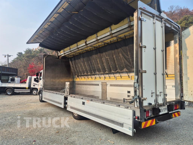 현대 메가트럭 280 단바리 윙바디 5톤 수동 4