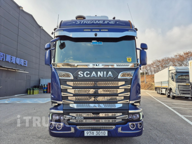 스카니아 R 490 후축 상승윙바디 25톤 오토 1