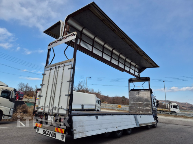 스카니아 R 490 후축 상승윙바디 25톤 오토 8