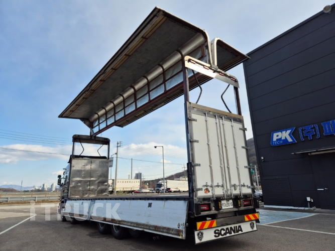 스카니아 R 490 후축 상승윙바디 25톤 오토 9