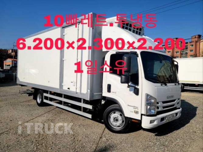 이스즈 엘프 3.5톤 광폭 냉동탑 0