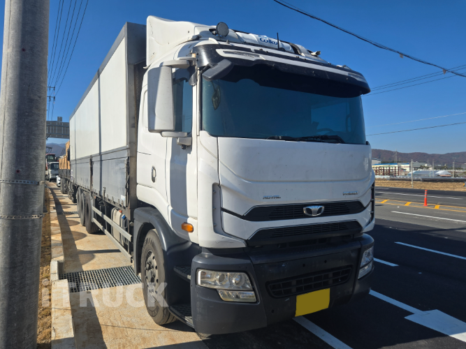 타타대우 프리마 420 십바리 윙바디 17톤 오토 2