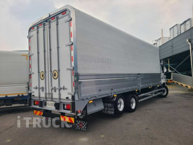 현대 메가트럭 280 후축 윙바디 5톤 수동 4