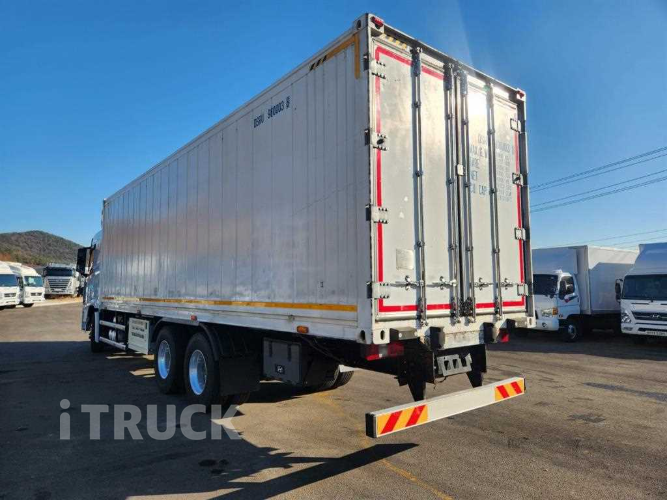 현대 엑시언트 프로 십바리 냉동 컨테이너탑 14.5톤 오토 리타더 7