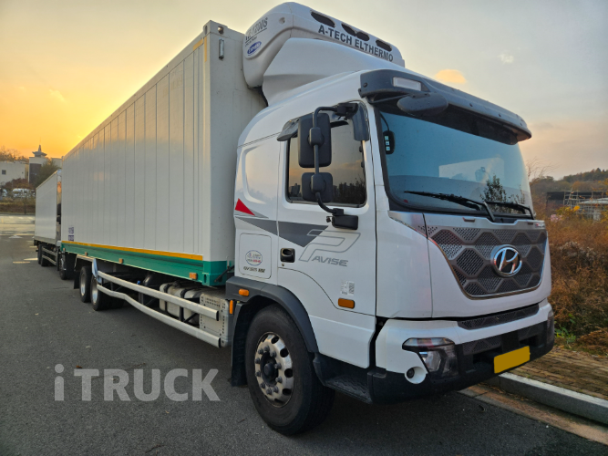 현대 파비스 325 후축 냉동 컨테이너탑 13톤 오토 2