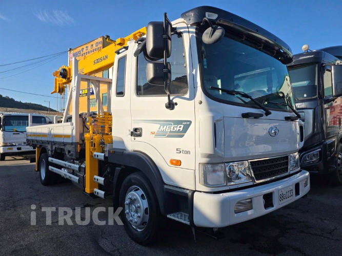 현대 카고크레인 없음(순정) 메가트럭 5톤 2