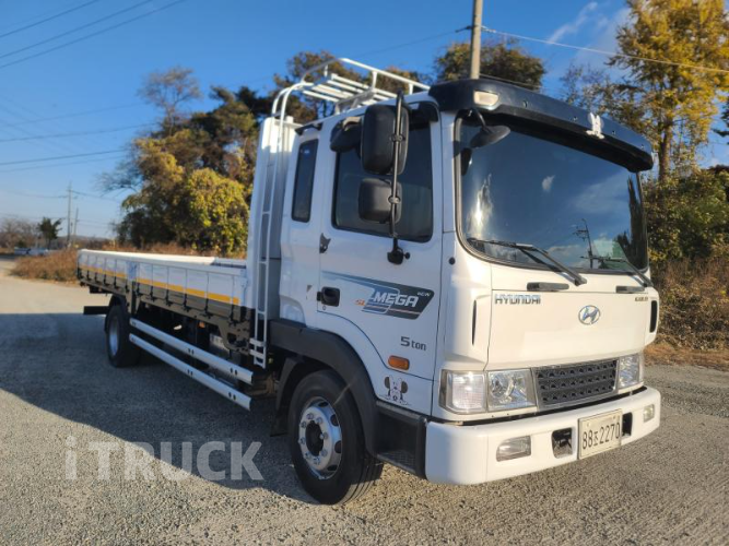 현대 메가트럭 280 단바리 카고 5톤 수동 2