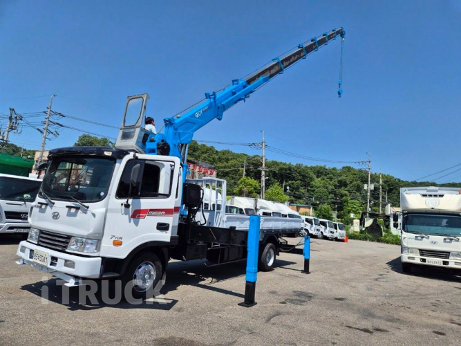 현대 카고크레인 없음(순정) 메가트럭 5톤 8